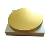 wholesale cake boards foil paper wrapped round gold for decorated cakes