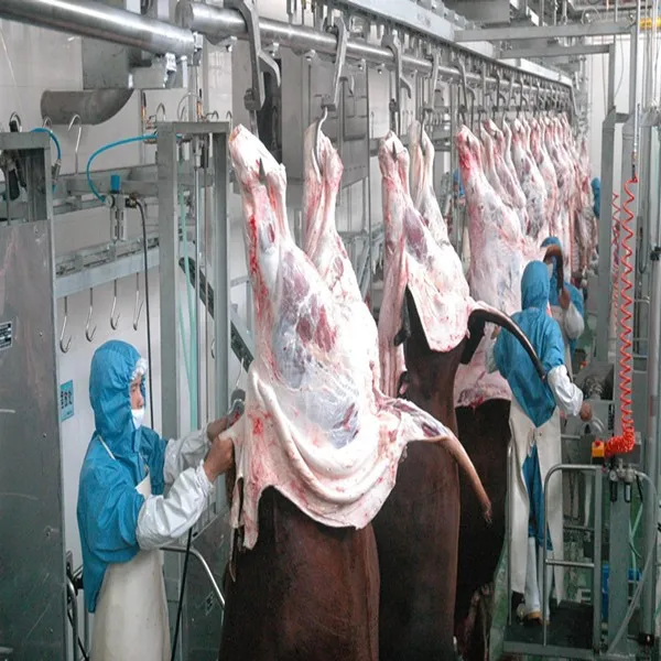 Cattle Slaughterhouse Carcass Processing Automatic Conveying Machine