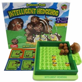 Intelligent Hedgehog Run In Maze Board Game Intelligent Hedgehog Run In Maze Board Game