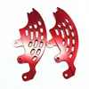motorcycle parts customized cnc milling 7075 aluminium alloy plate precision cnc machining oxidation red processing