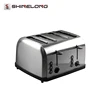 Electric 4-Slice Small Toaster Stainless Steel Casing