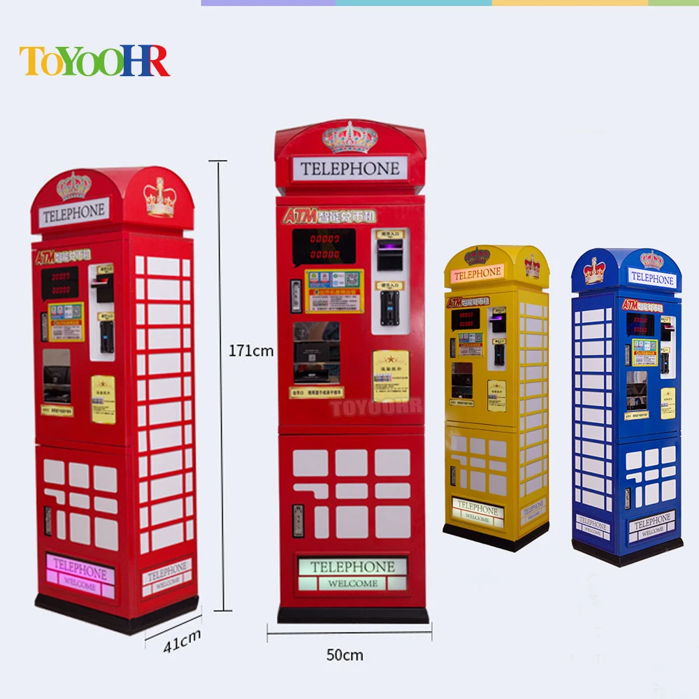 Atm Currency Exchange Machine Token Changer Coin Bill Vending Banknote