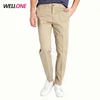 /product-detail/wellone-cheap-casual-plain-blank-custom-embroidery-logo-twill-cotton-pockets-men-khaki-chino-pants-60613690310.html