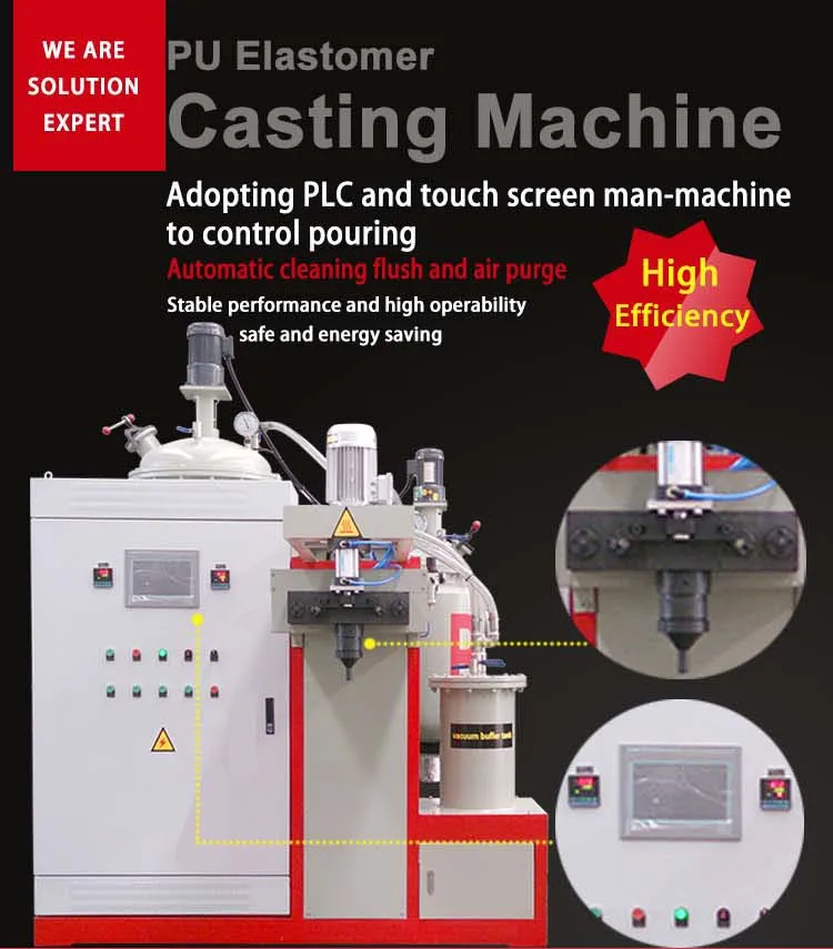 Advanced Polyurethane Pu Elastomer Foam Filling Tire Making Machine