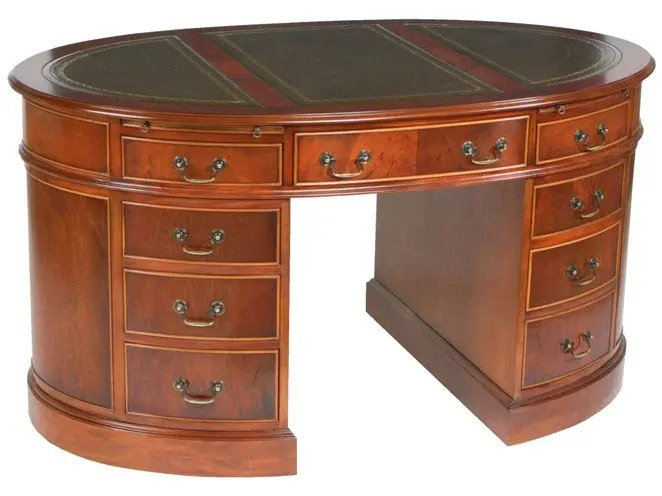 Oval Executive Desk Buy Desk Oval Desk Reproduction Furniture