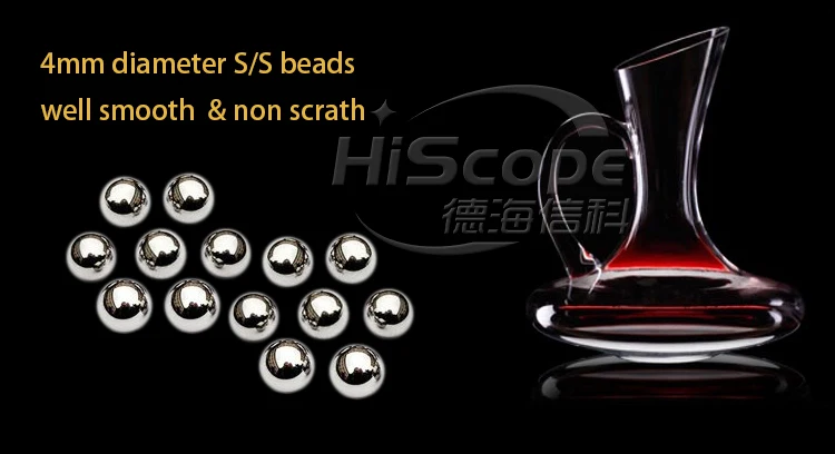 Bottle Cleaner Beads  - Pack Of 500 Premium Reusable Cleaning Balls For Wine Decanter and Glass Vessels