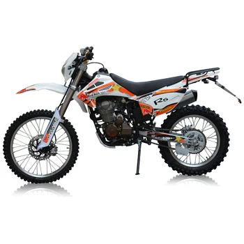 Kick Start Motorcycle 250cc Dirt Bike With Big Wheel - Buy ...