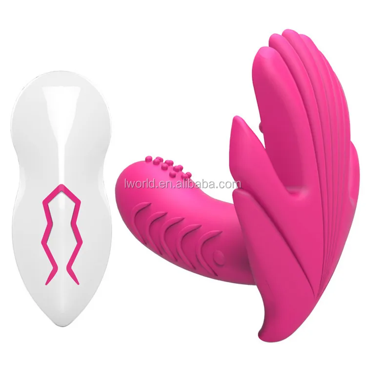 Waterproof Silicone Remote Control Wireless Charging Strapless Dildo