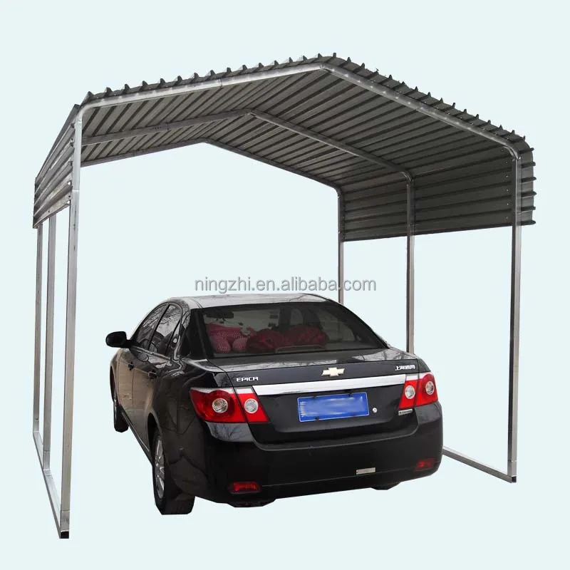 11x20ft Single Stahl Carport Verzinktem Rahmen Tragbare