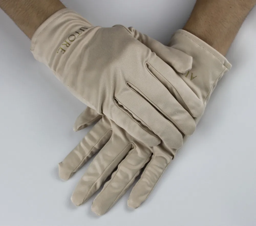 Microfiber Cleaning Polishing Nylon Jewelry Gloves For Watch And