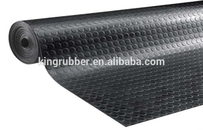 Non slip couleur Garage Mat caoutchouc industriel tapis de plancher