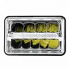 Square 4x6 inch led headlight white amber sealed beam 4x6 headlight 12v 24v car/truck 4x6 led headlight