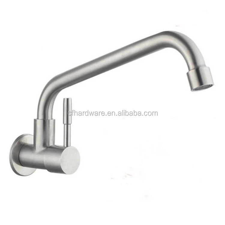 Best Commercial Wall Mounted Stainless Steel 304 Cold Water Taps Stainless Steel 304 Cold Water Taps
