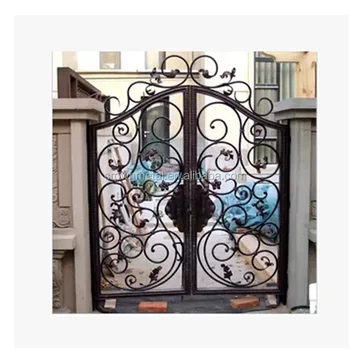 Sell Uk Main Gates Cast Iron Factory Garden Style Wrought Iron Gate And Fence Luxury Wrought Iron Gate Wrought Iron Gates Buy Beautiful Iron Gate And Fence Cheap Wrought Iron Gates Iron Garden Main Gate