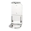 Single Black Stainless Steel Wine Bottle Holder Soap Dispenser Bottle Pump Wall Bracket