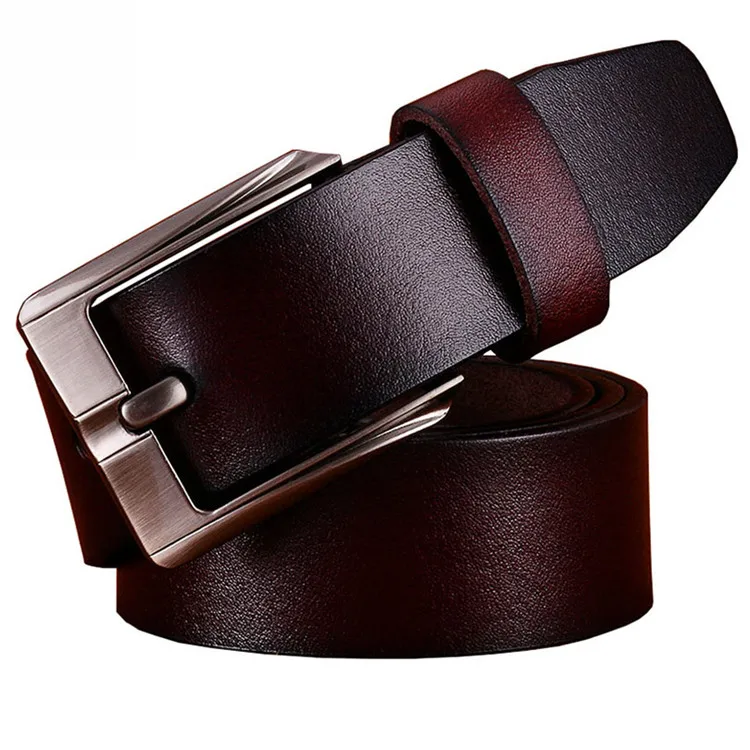 High Quality Dark Brown Men Pu Leather Belts,Belts For Jeans - Buy Pu ...