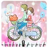 girls series reusable AD plastic cheap hook strong wall adhesive hook