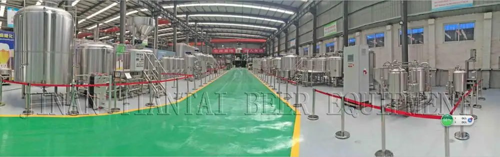 Tiantai 20 HL customized steam four vessel micro brewery brewing equipment nz