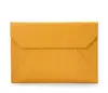 Custom print envelope waterproof genuine Leather Folio file folder document pouch document bag