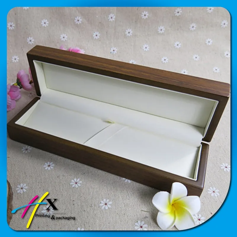 Brown Wooden Long Jewelry Box For Necklace Buy Brown