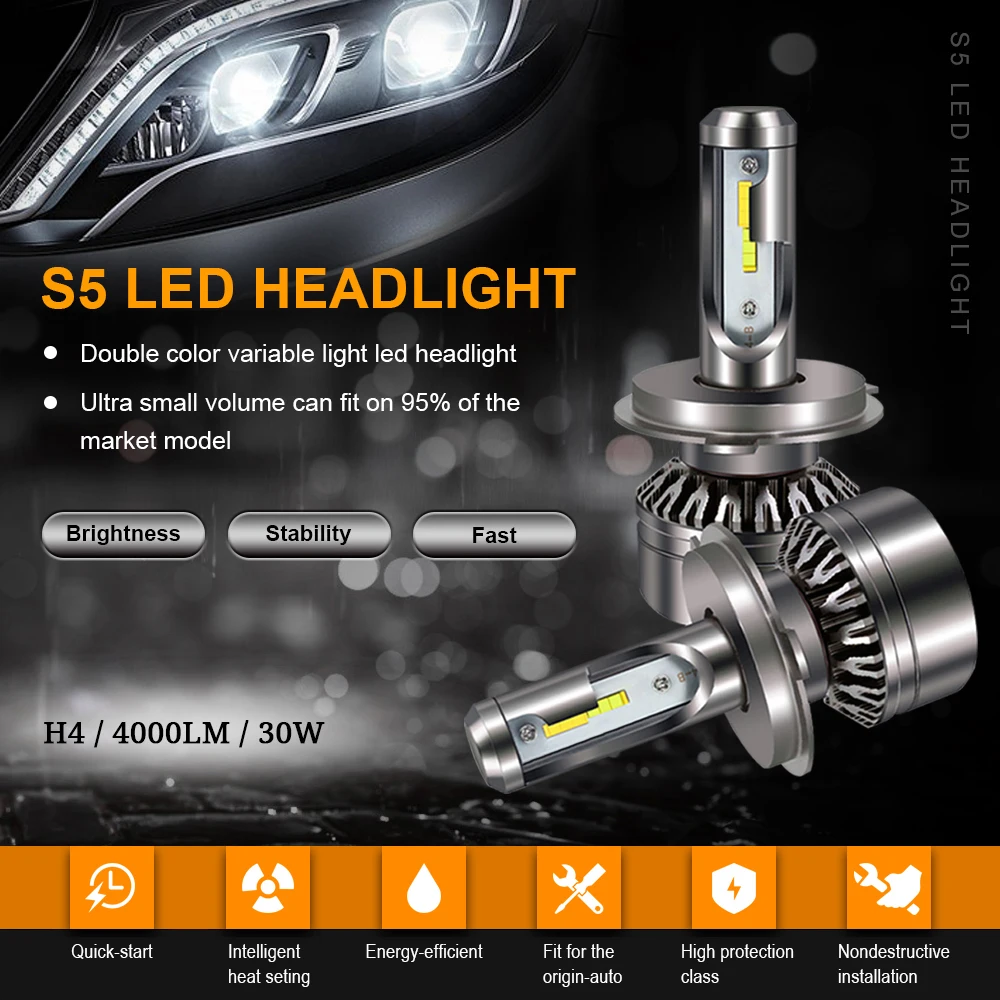 Лед h4 отзывы. Osram led Headlight h7.