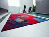Oriental Style Chinese flower elements elegant hand tufted carved carpet