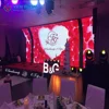 portable wedding background stage outdoor p4.81 led rental display