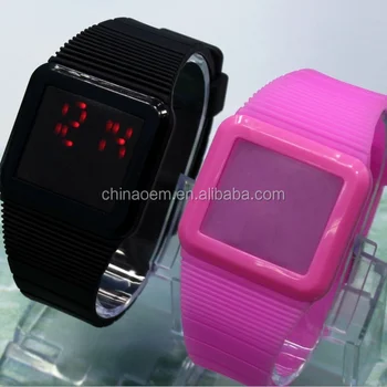 touch led watch