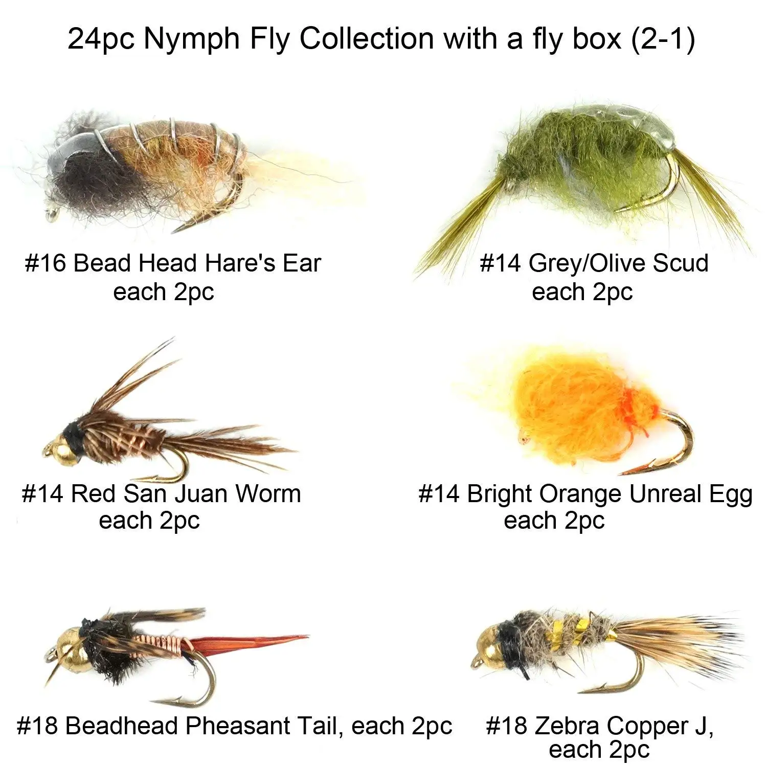 Mosquito Caenis Spinner Trout Flies with A Free Mini Box Olive dun Flying ant Aventik 1 Dozen of Same Fishing Flies Fly from11 Kinds May Flies Adams,Winged Olive Sparkle dun,Hendrickson 
