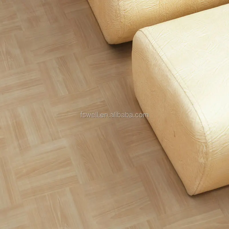 PVC floor covering/ vinyl rolls for indoor usage/ natural wood looking