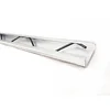 greenhouse film lock channel with spring wire, wiggle wire base slot