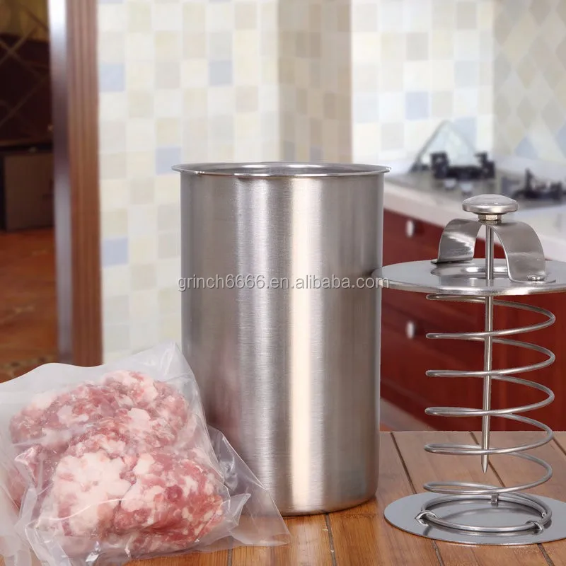 1.5 Liter Stainless Steel Ham Maker / Ham Meat Rolling Machine