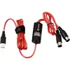 5 pin din midi plug to 3.5mm jack stereo plug audio usb interface link cable