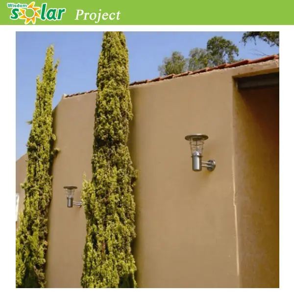 modern outdoor solar wall lights