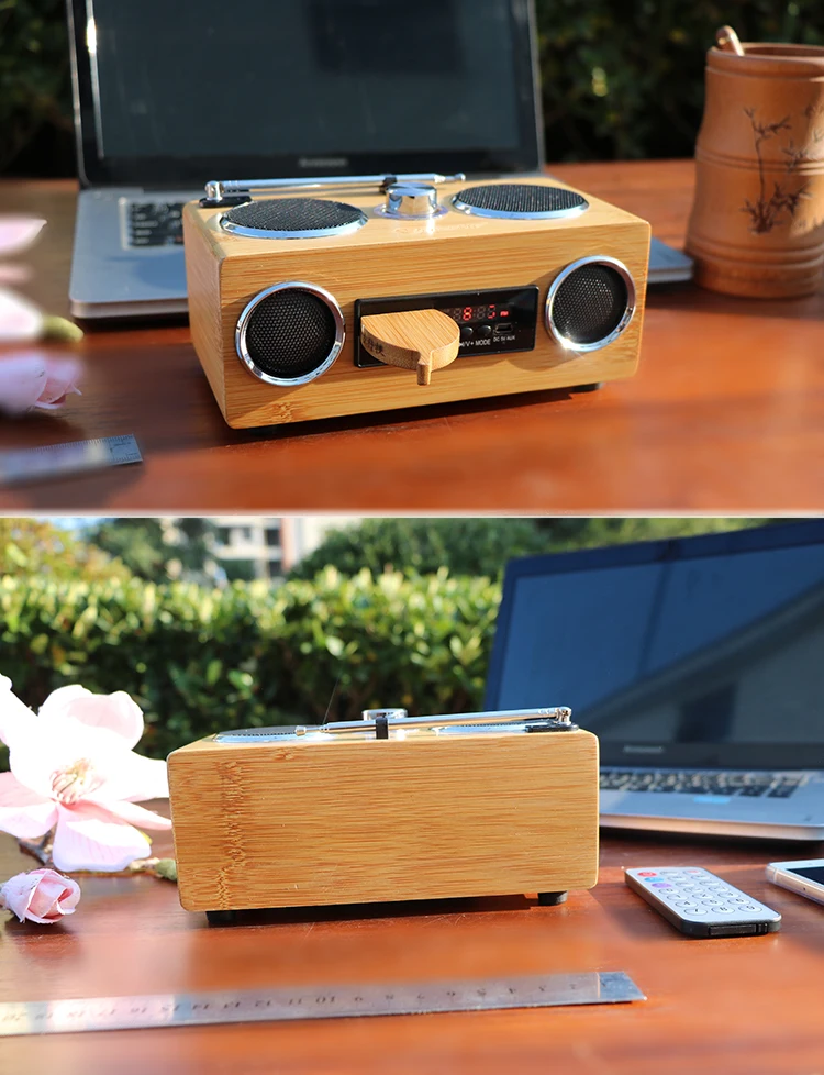 Wholesale Bamboo Speaker Battery Removable Small Size Rohs Bluetooth Speaker With Patent Buy
