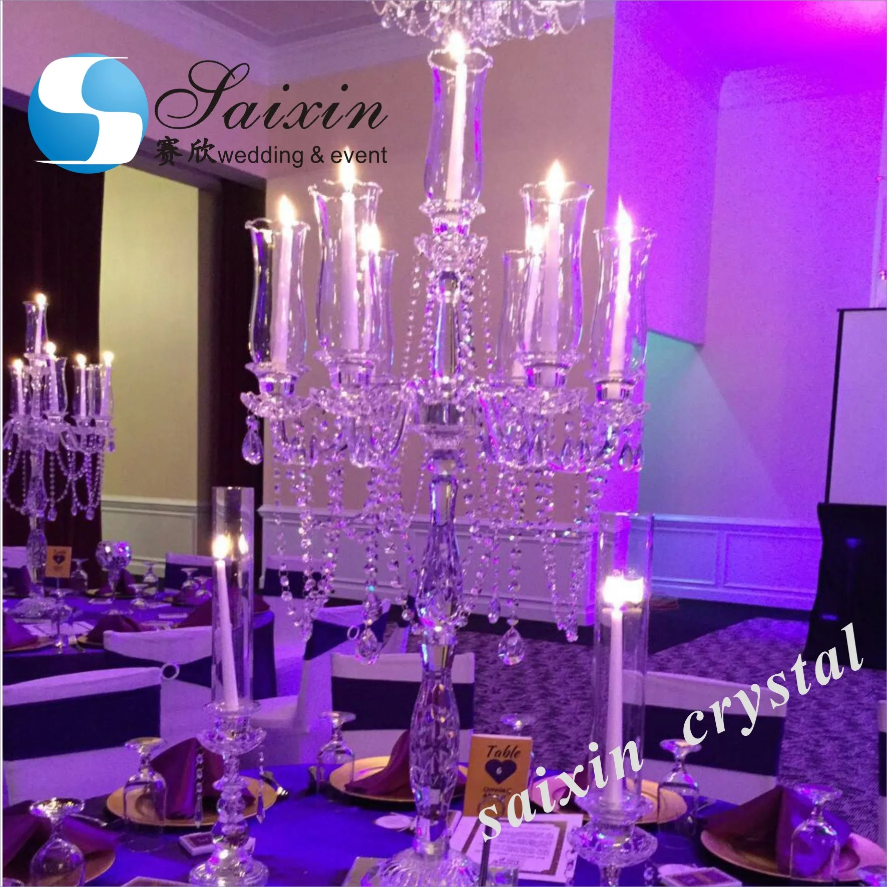 Zt323 Classic Wedding Centerpieces For Crystal Candelabra Buy