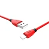 HOCO X27 Excellent charge charging data cable for LTN mobile phones 1.2m 2.4A high elastic TPE braid soft and lightweight