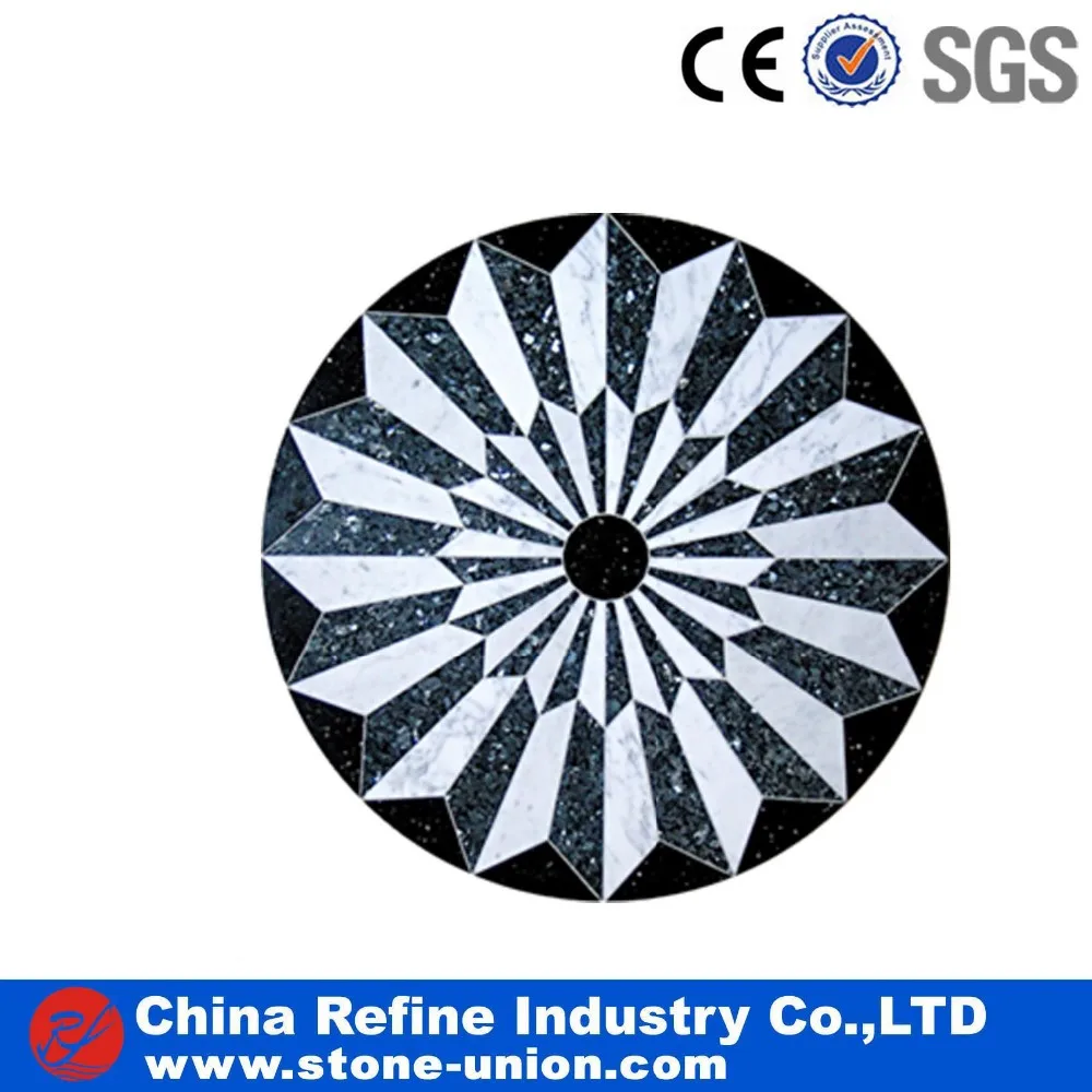 interior decoration waterjet marble medallion stone hotel flooring interior decoration waterjet marble medallion stone hotel flooring