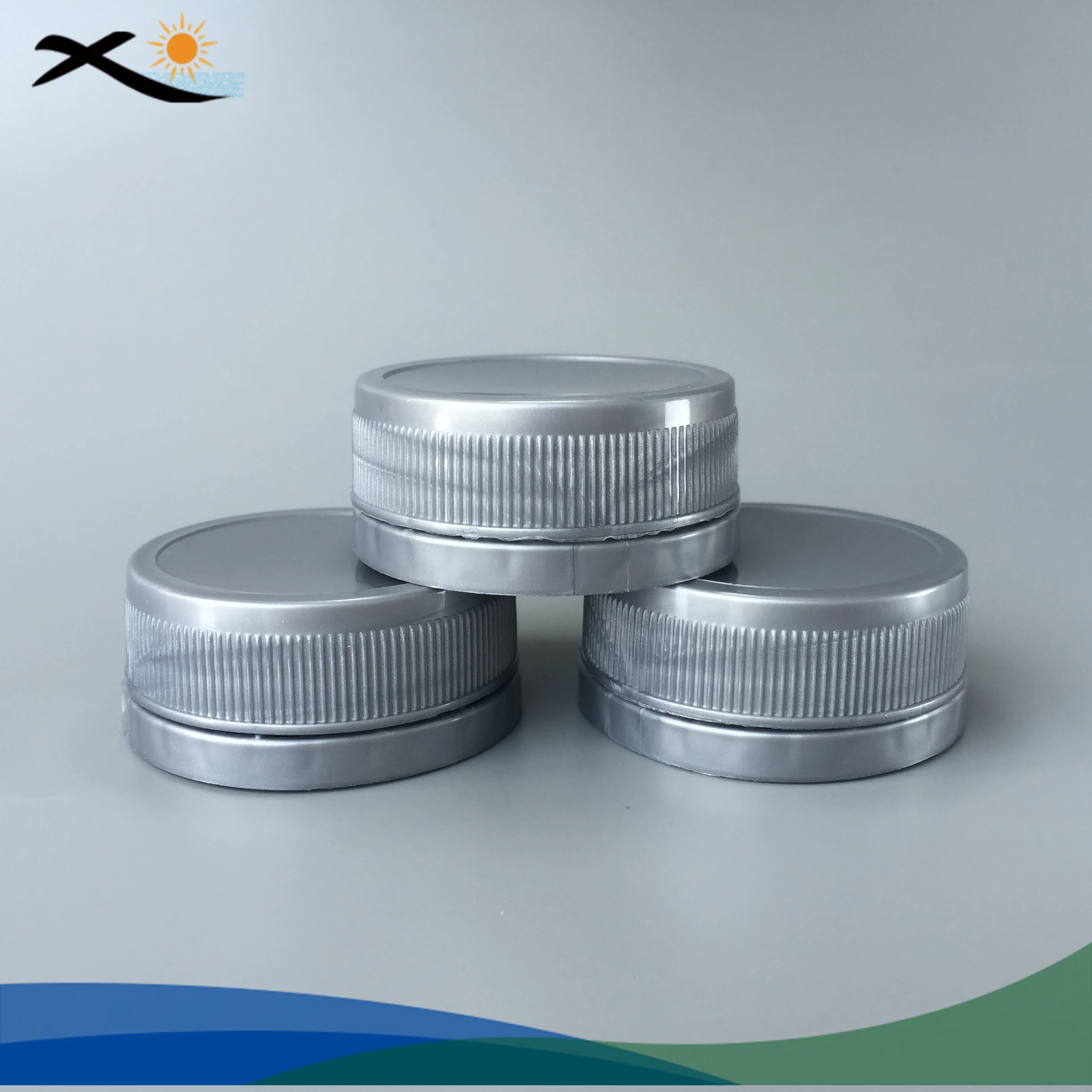 42 Mm White Tamper Evident/ Tamper Proof Plastic Oil Bottle Caps For