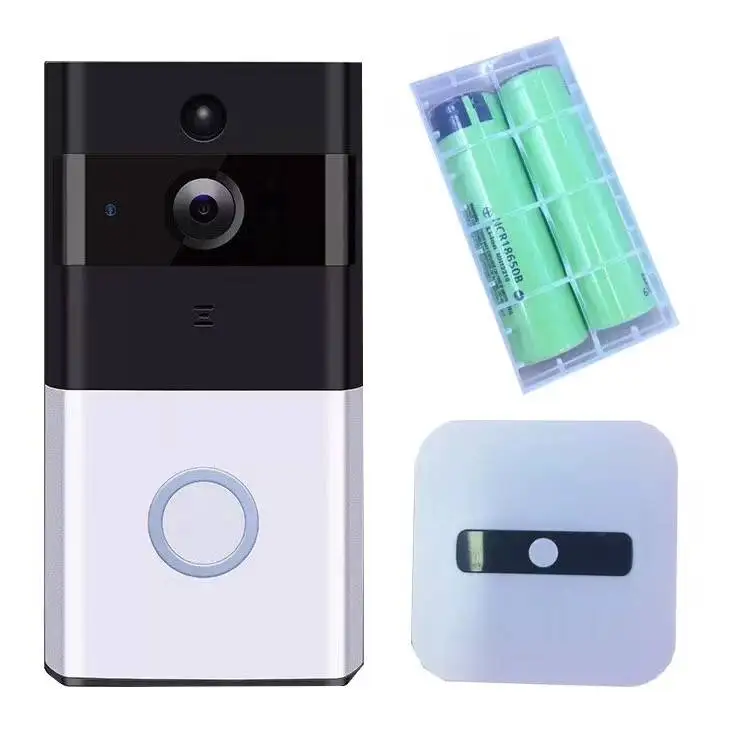
ML09 Home Security Night Vision Wifi Wireless Ip Door Bell Video Peephole Camera With Pir sensor 