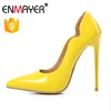 2017 fashion plus size colorful heel shoes 5 inches high heel women pumps
