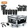 new product with charging flycase HEX par 9 Rechargeable Wireless DMX Battery Powered RGBWA+UV 6in1 9x10w led par