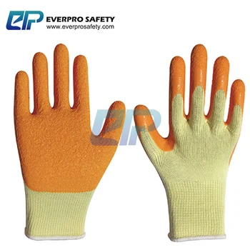 half coated gloves