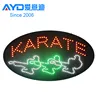 Acrylic Flasher Advertising Light Boxes Martial Arts Custom LED Beer Signs Factory Supplier