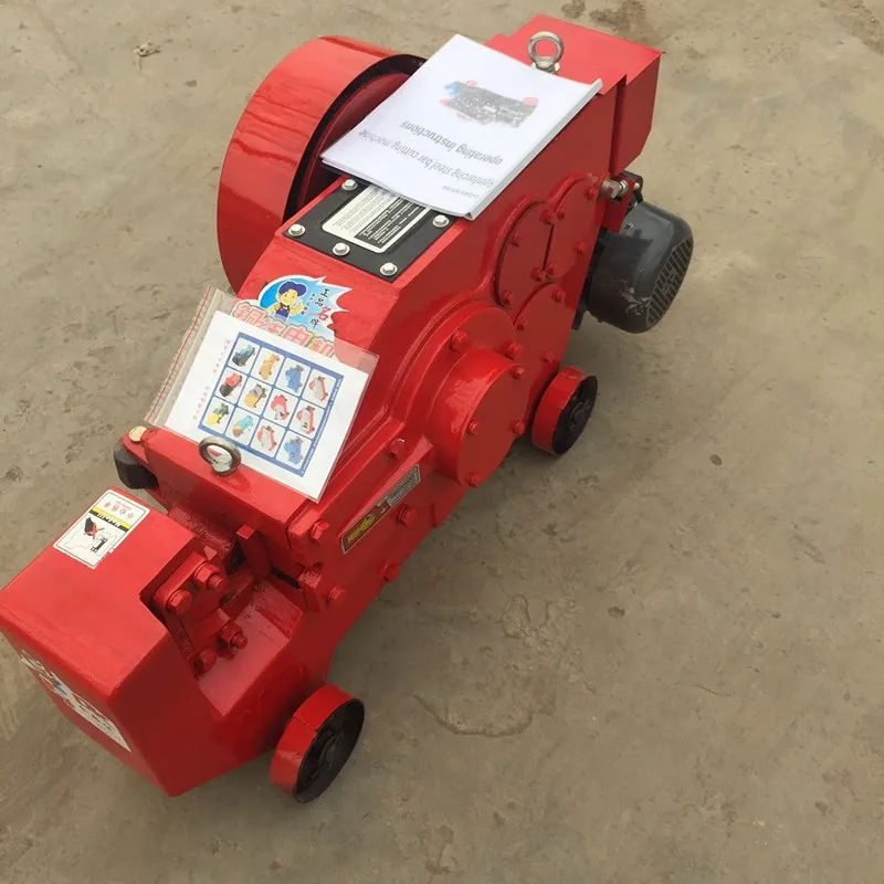 Factory Gq40 Semiautomatic Rebar Cutter 640mm Round/angle/deformed