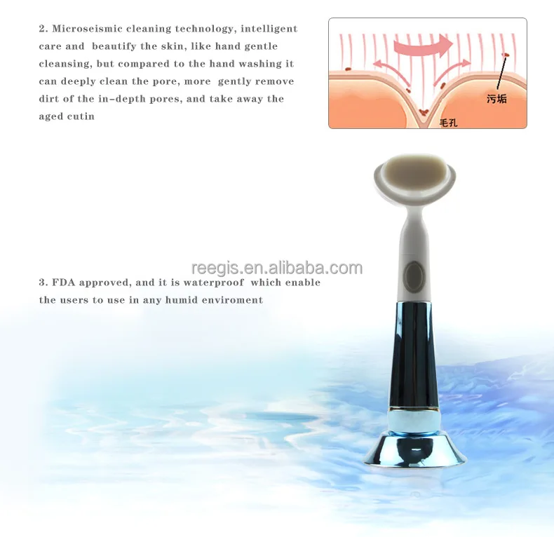 Best Hotsale Electric Facial Scrub Brush Rotary Skin Face Care Massager