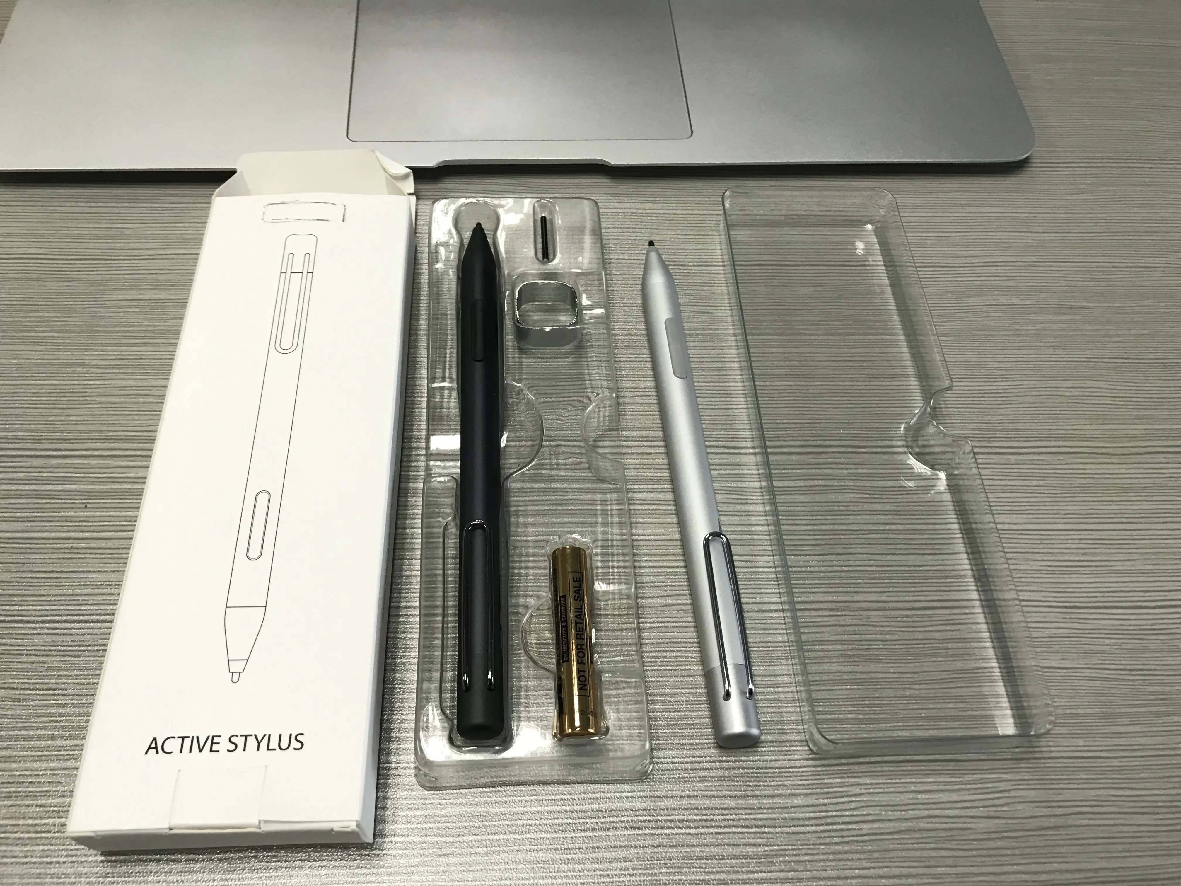 Chinese factory ODM Custom active stylus pen 1024 levels of pressure sensitivity with tilt tablet stylus pen for surface pro