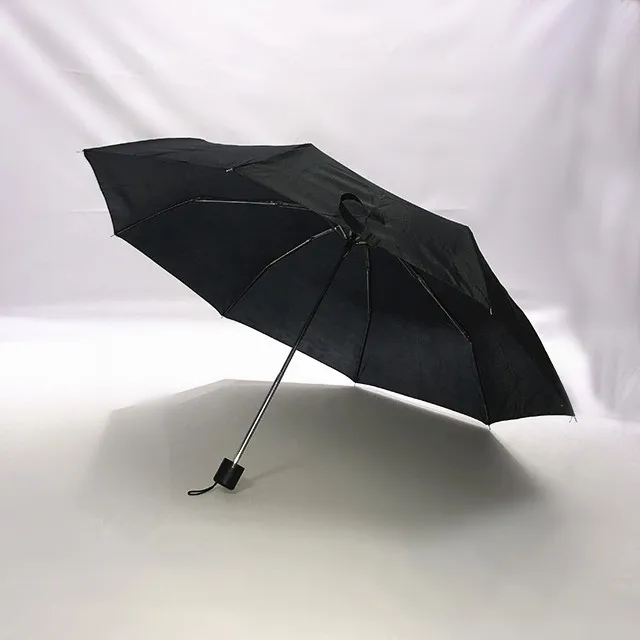 3 Fold Black One Dollar Store Promotion Mini Umbrella Buy One Dollar