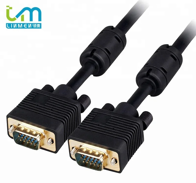 15ft Industl Super VGA Premium SVGA Male Cable Monitor Projector LCD TV 15 feet