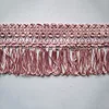 Fashion Beautiful Pink Fringe For Curtains, Windows, Pillows, Carpets. Hot Curtain Loop Fringe